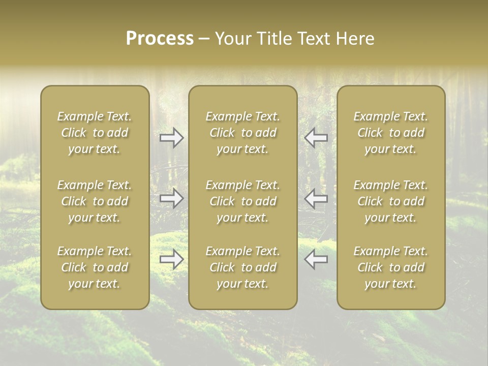 Deep Land Woodland PowerPoint Template