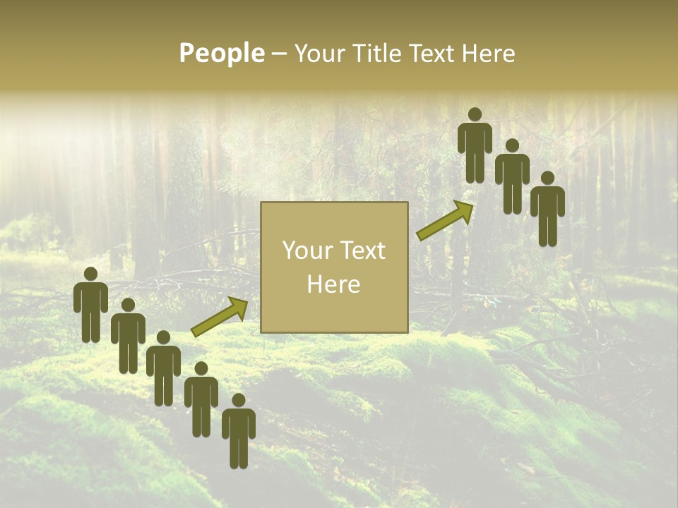 Deep Land Woodland PowerPoint Template
