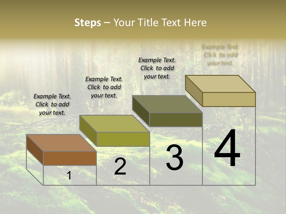 Deep Land Woodland PowerPoint Template