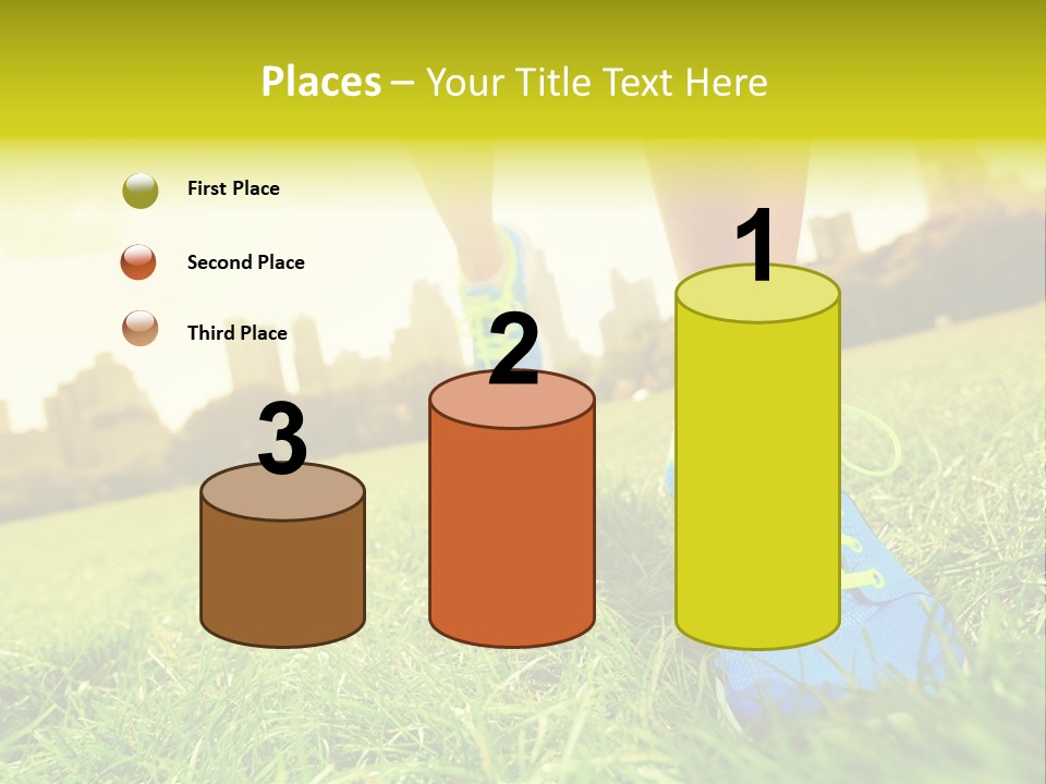 Close Up Sunrise City PowerPoint Template