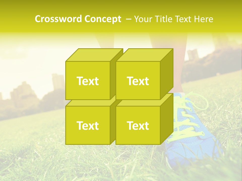 Close Up Sunrise City PowerPoint Template
