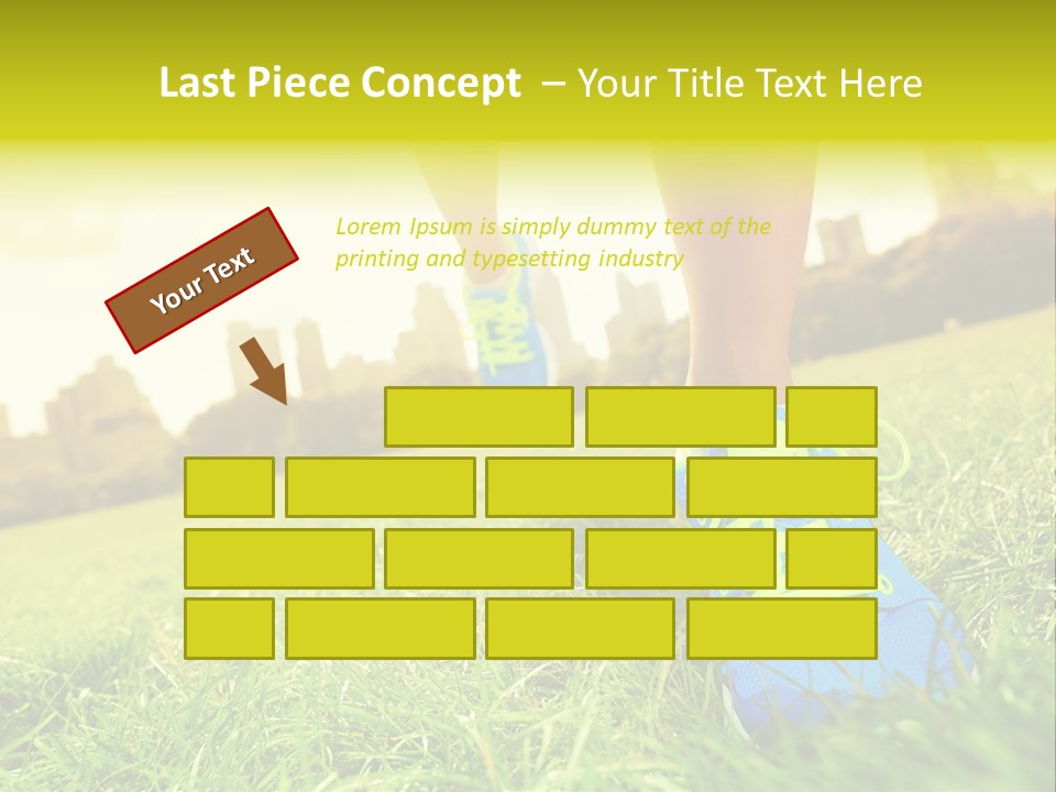Close Up Sunrise City PowerPoint Template