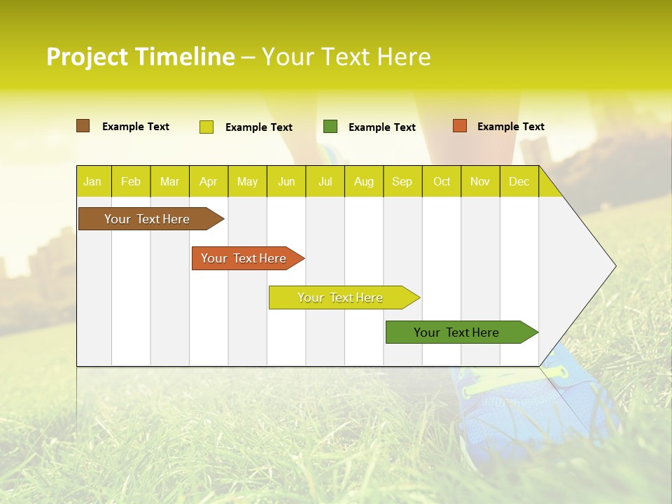Close Up Sunrise City PowerPoint Template