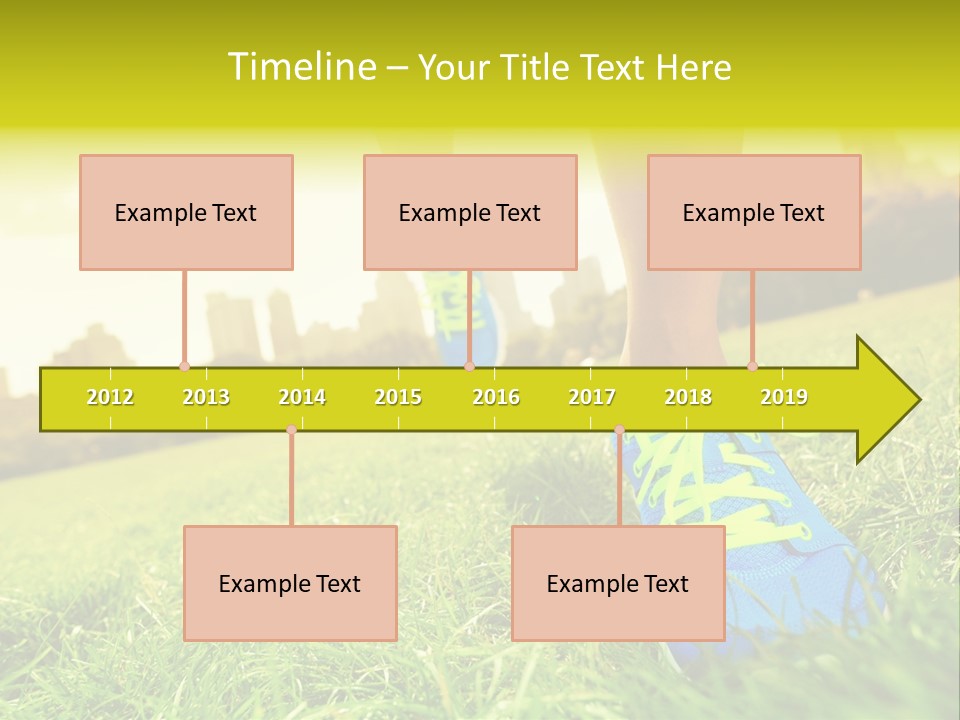 Close Up Sunrise City PowerPoint Template