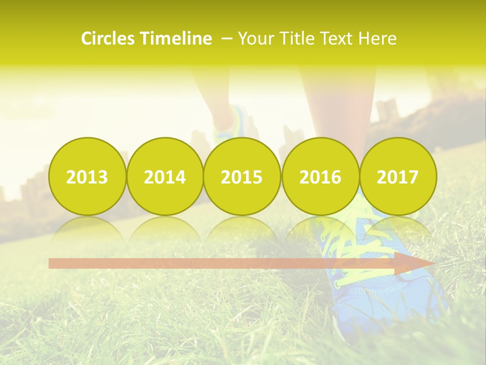 Close Up Sunrise City PowerPoint Template