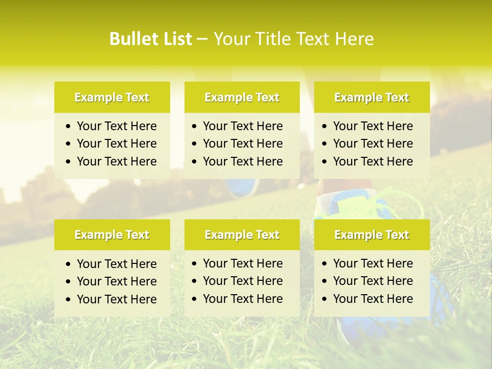 Close Up Sunrise City PowerPoint Template