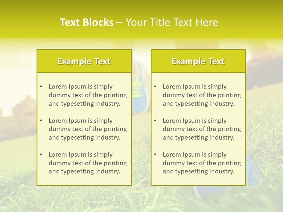 Close Up Sunrise City PowerPoint Template