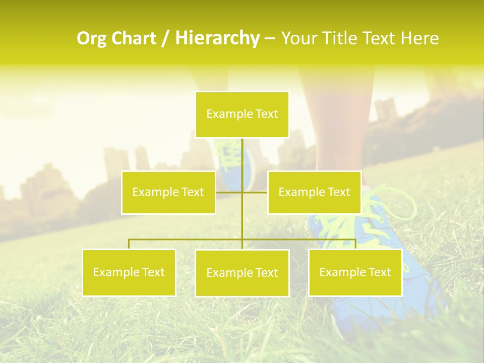 Close Up Sunrise City PowerPoint Template