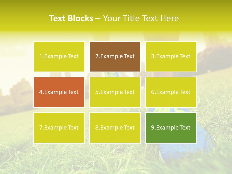 Close Up Sunrise City PowerPoint Template