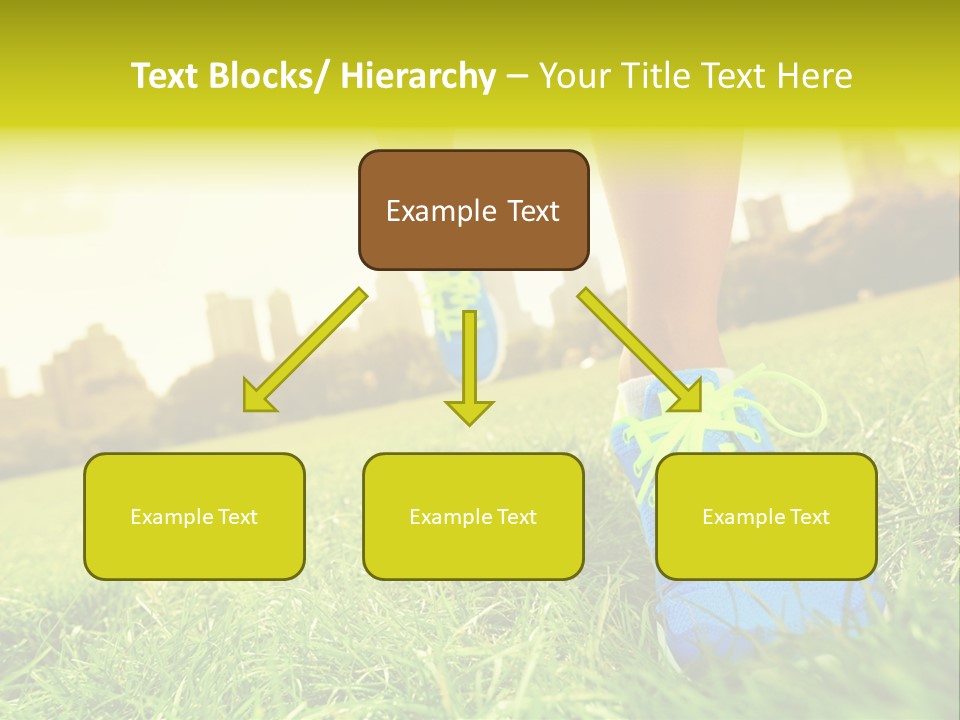 Close Up Sunrise City PowerPoint Template