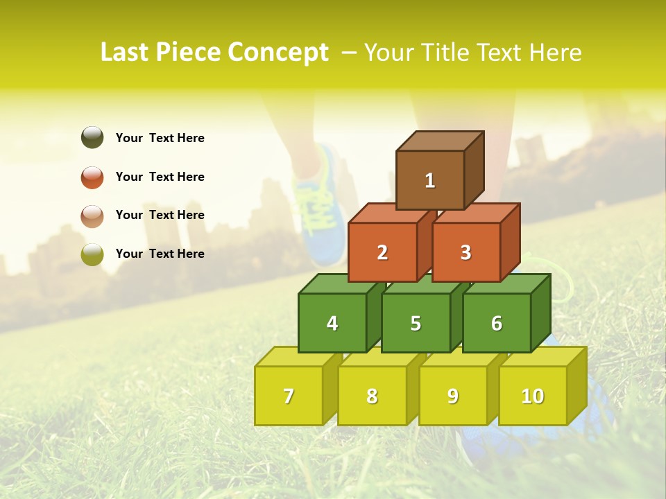 Close Up Sunrise City PowerPoint Template