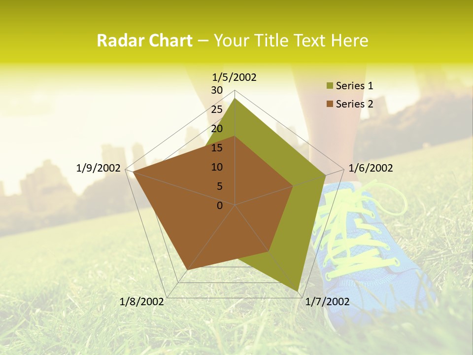 Close Up Sunrise City PowerPoint Template
