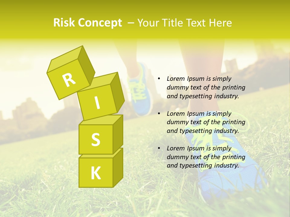 Close Up Sunrise City PowerPoint Template