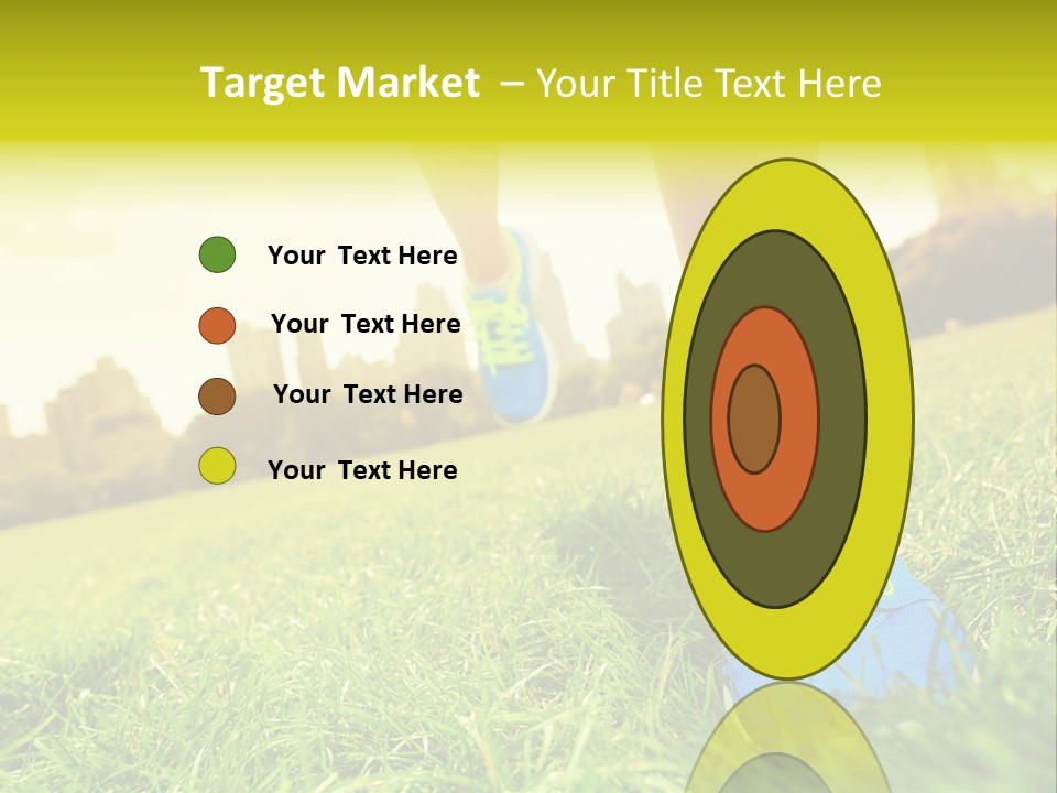 Close Up Sunrise City PowerPoint Template