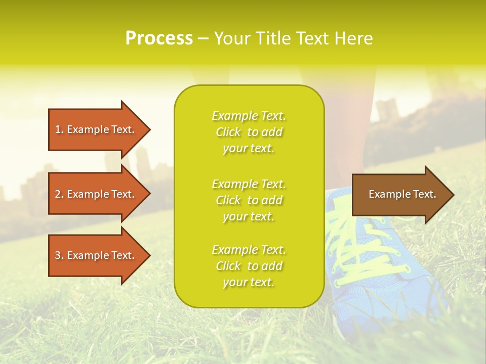 Close Up Sunrise City PowerPoint Template