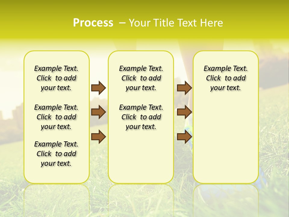 Close Up Sunrise City PowerPoint Template