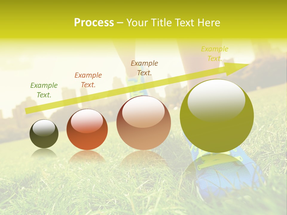 Close Up Sunrise City PowerPoint Template