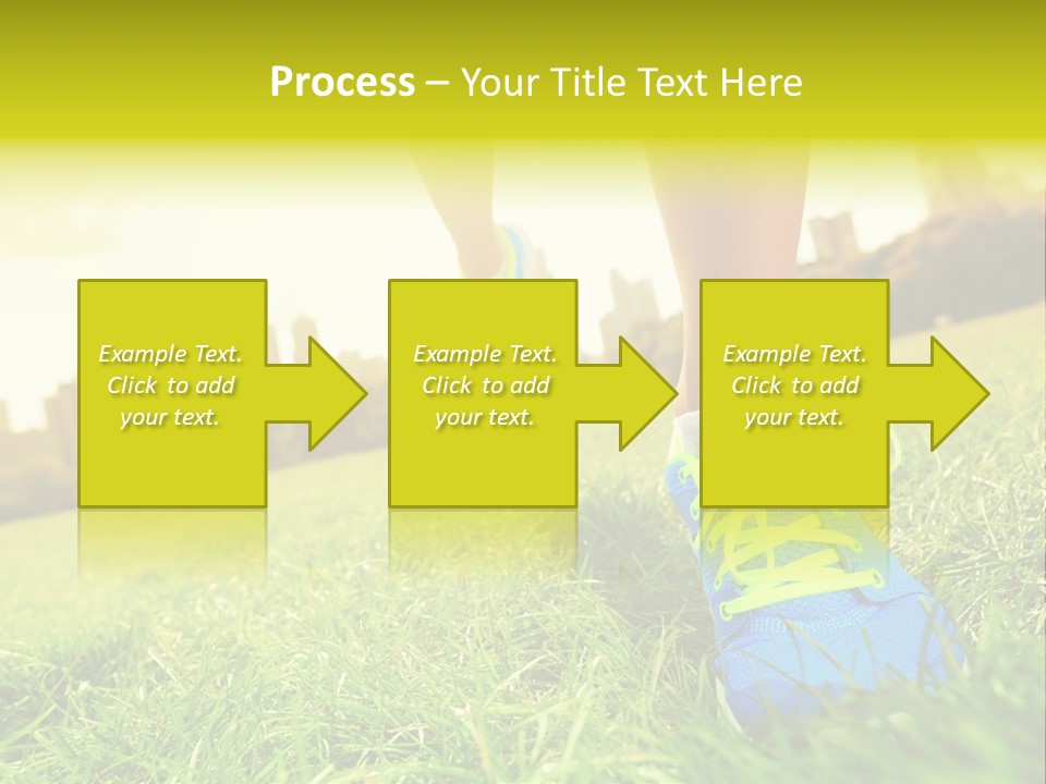 Close Up Sunrise City PowerPoint Template