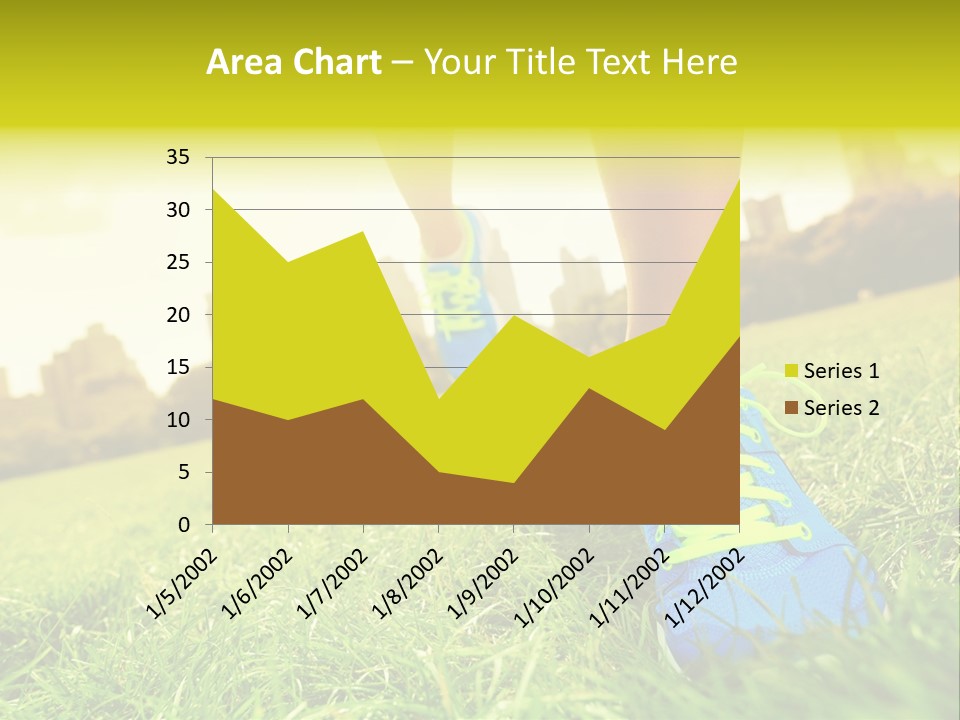 Close Up Sunrise City PowerPoint Template