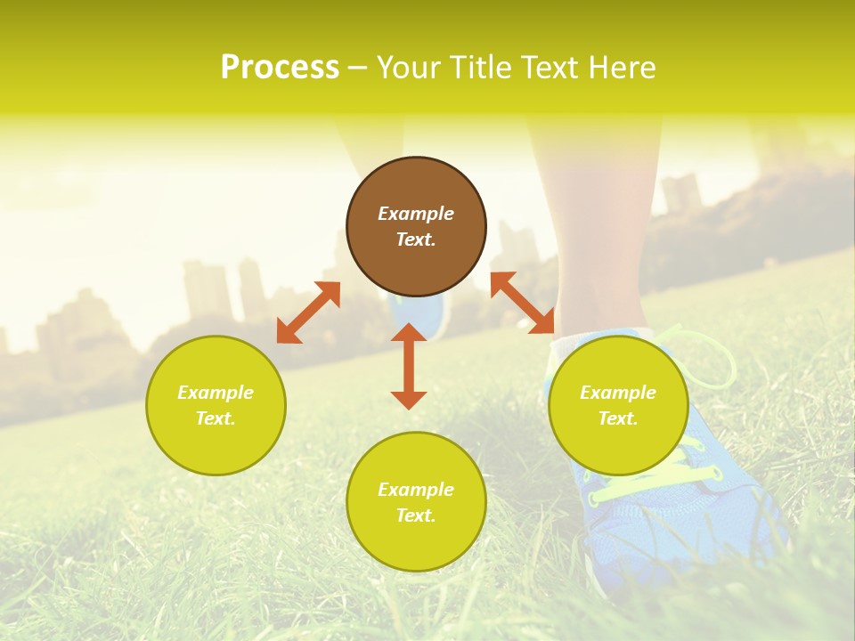 Close Up Sunrise City PowerPoint Template