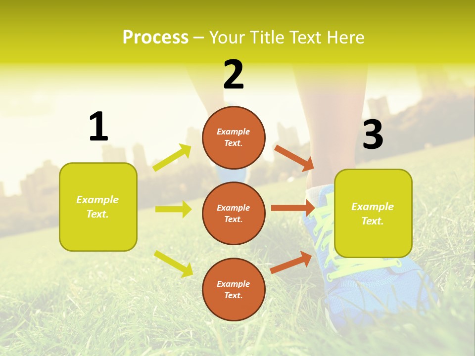 Close Up Sunrise City PowerPoint Template