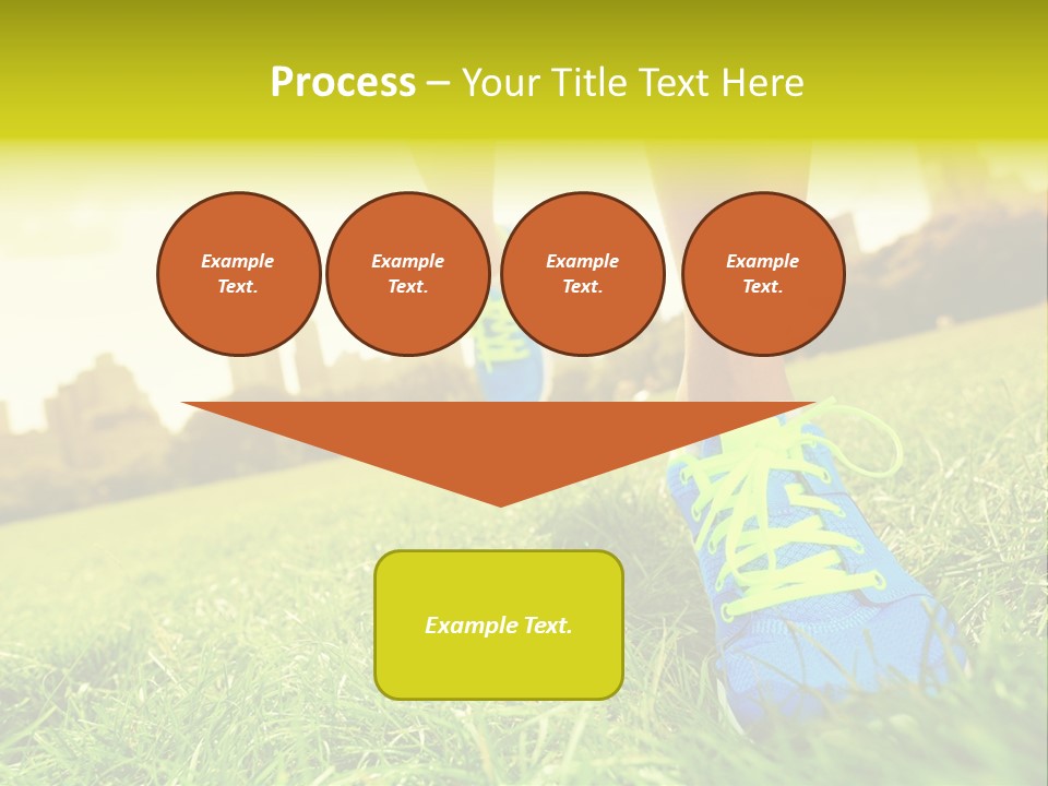 Close Up Sunrise City PowerPoint Template