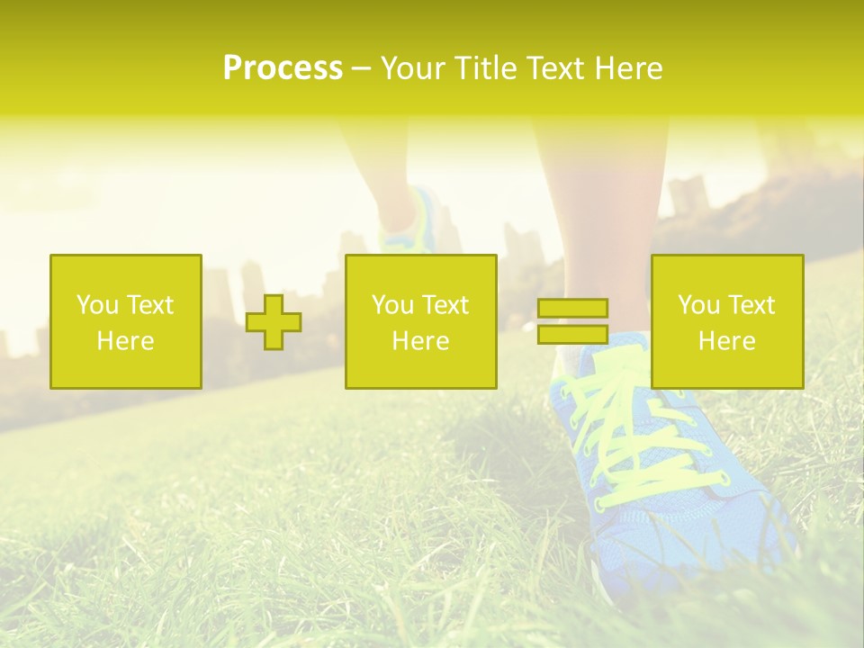 Close Up Sunrise City PowerPoint Template