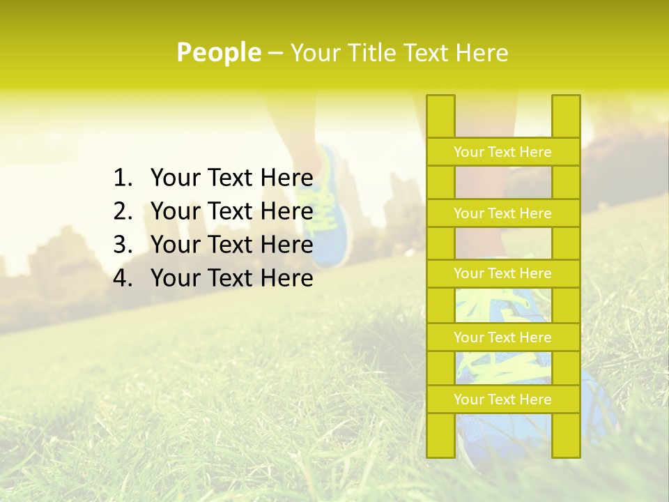 Close Up Sunrise City PowerPoint Template