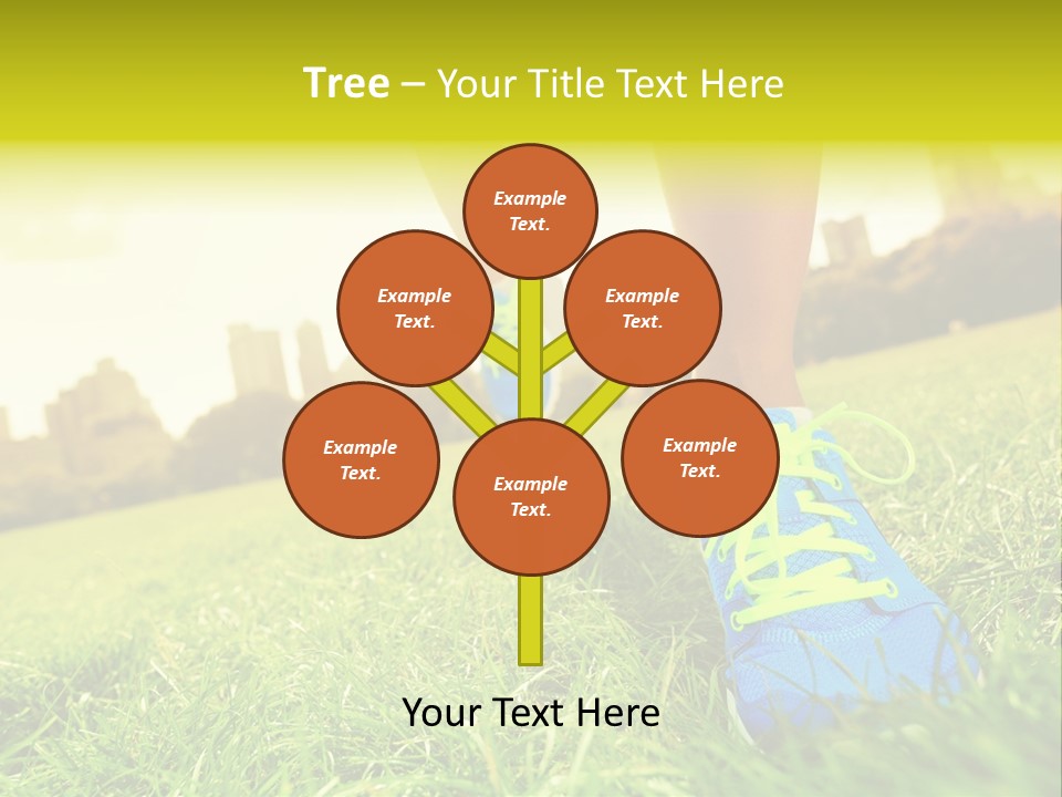 Close Up Sunrise City PowerPoint Template