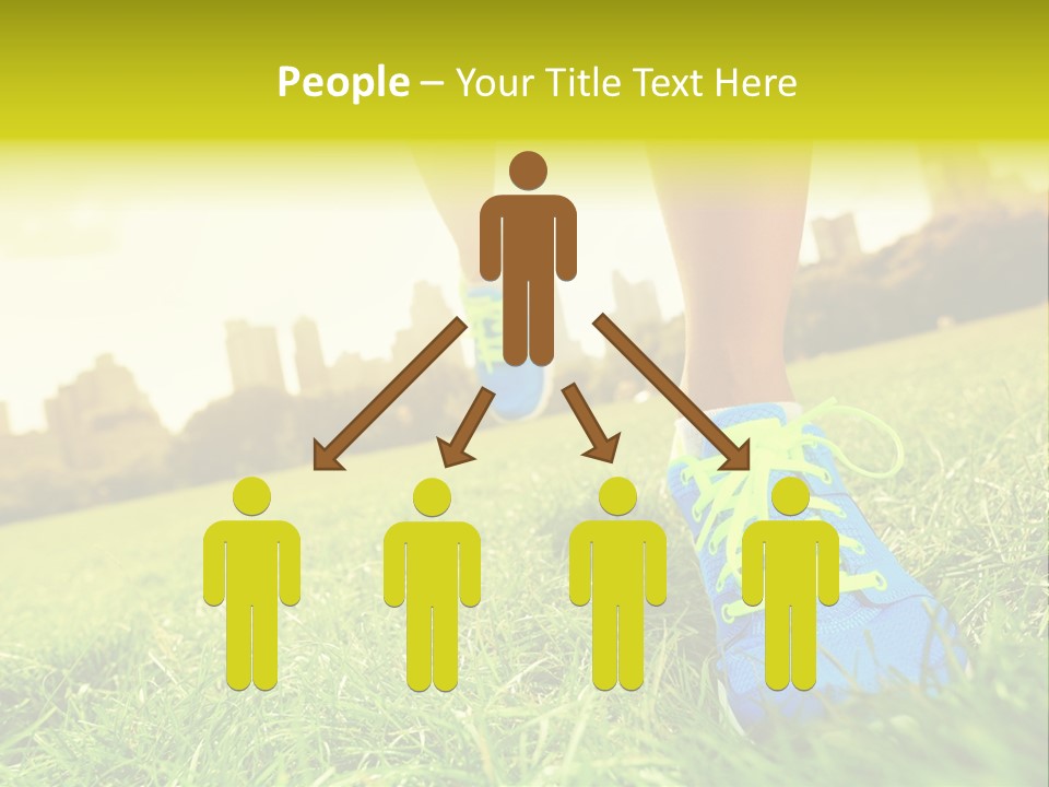 Close Up Sunrise City PowerPoint Template