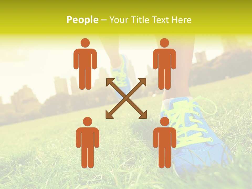 Close Up Sunrise City PowerPoint Template