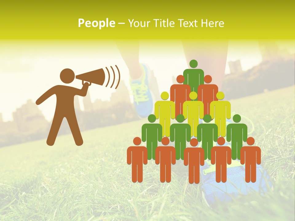 Close Up Sunrise City PowerPoint Template