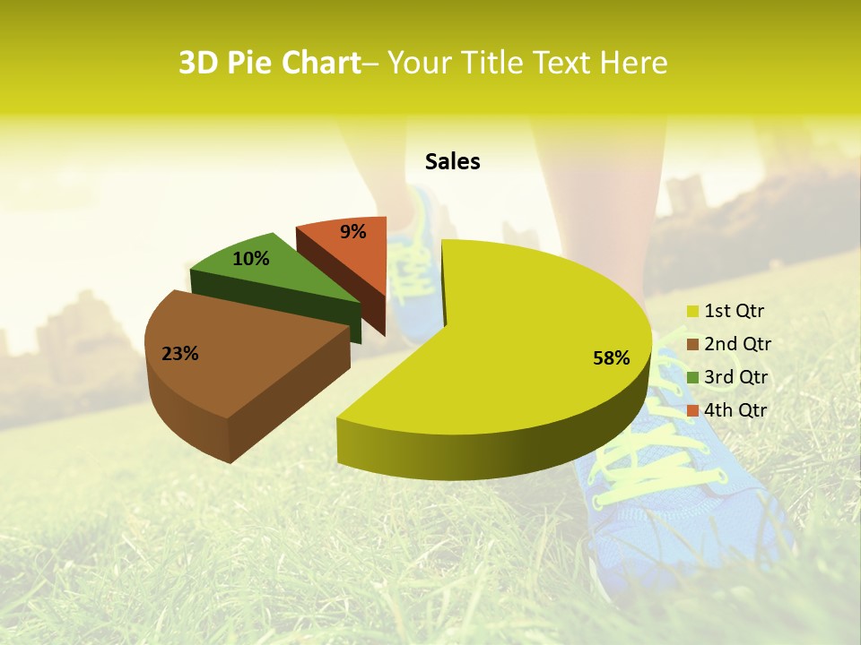 Close Up Sunrise City PowerPoint Template