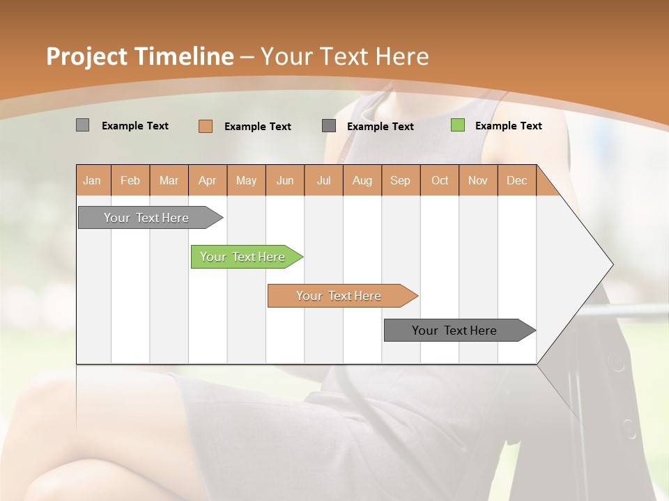 Happy Portrait Women PowerPoint Template