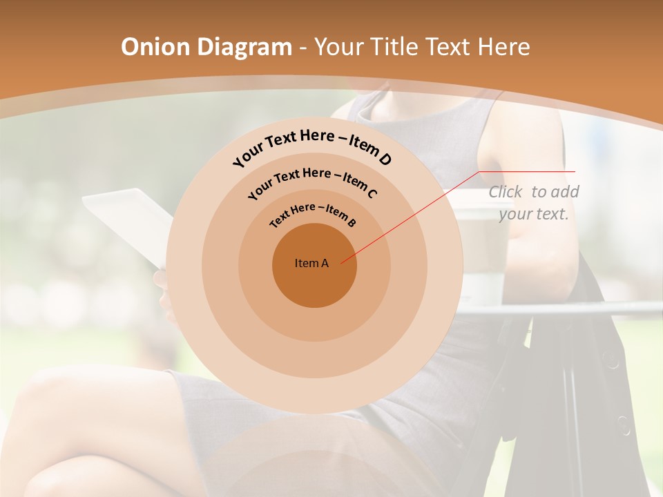 Happy Portrait Women PowerPoint Template