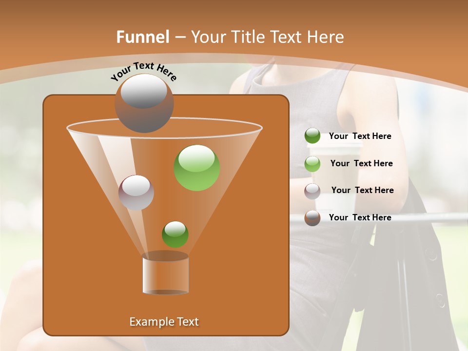 Happy Portrait Women PowerPoint Template