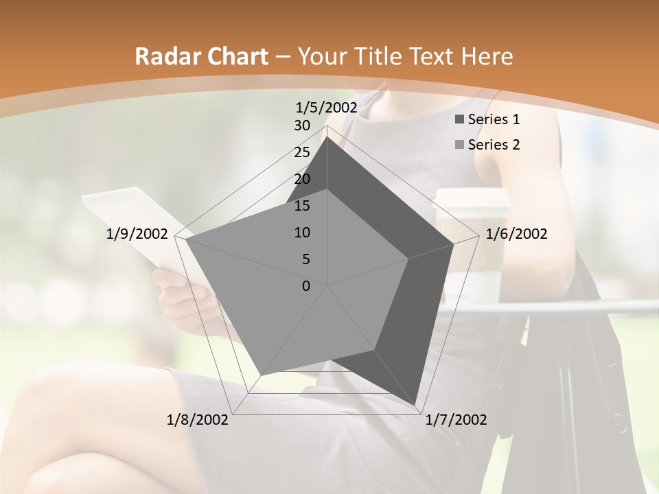 Happy Portrait Women PowerPoint Template