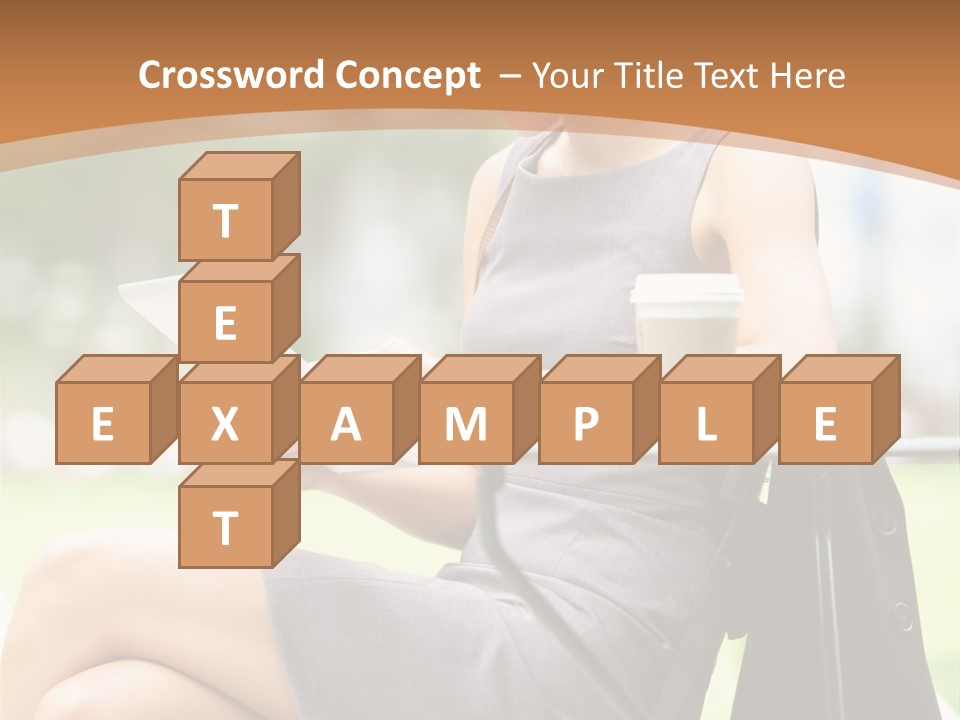 Happy Portrait Women PowerPoint Template