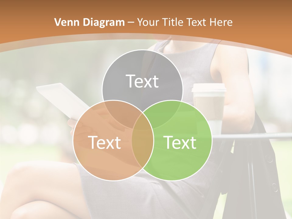 Happy Portrait Women PowerPoint Template