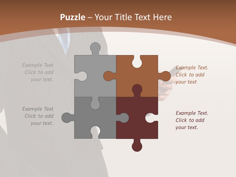 Beautiful Male Telephone PowerPoint Template