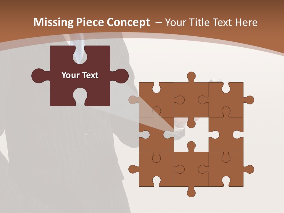 Beautiful Male Telephone PowerPoint Template