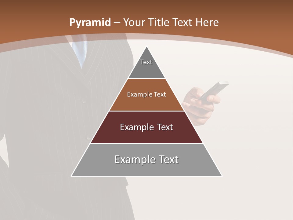 Beautiful Male Telephone PowerPoint Template