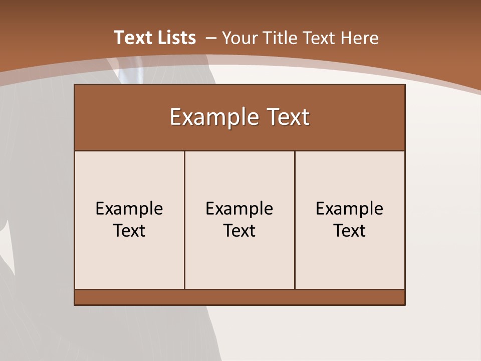 Beautiful Male Telephone PowerPoint Template