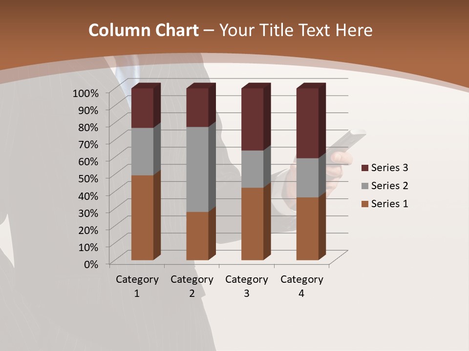 Beautiful Male Telephone PowerPoint Template