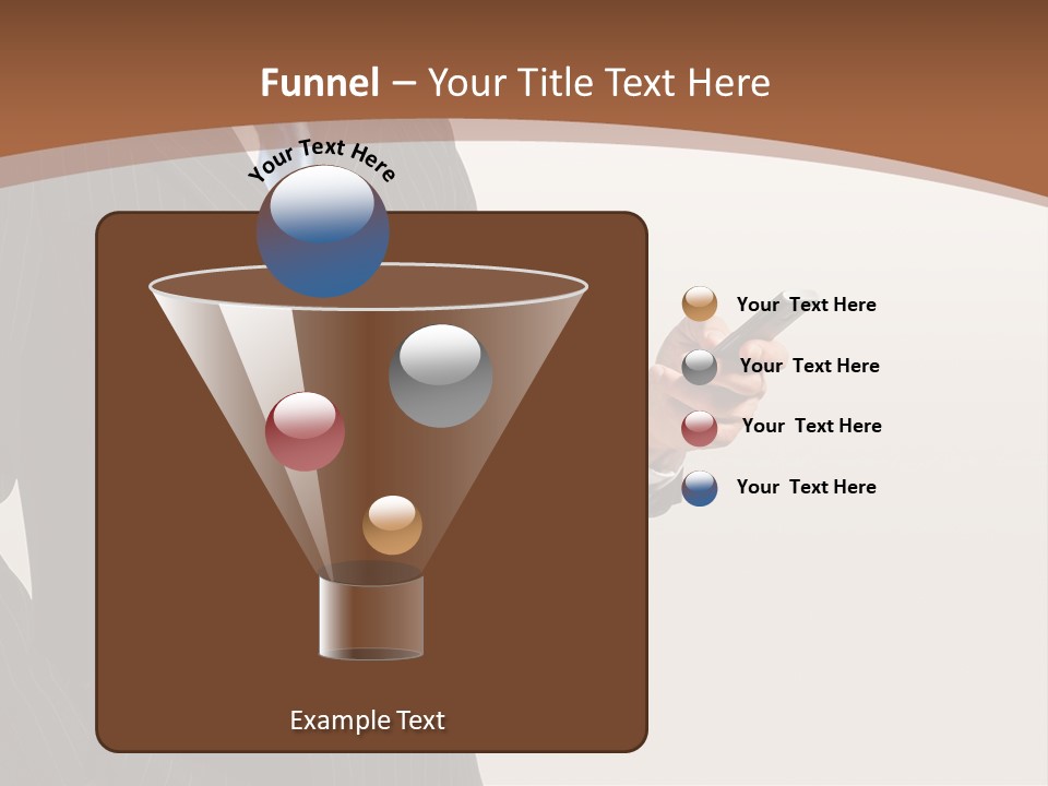 Beautiful Male Telephone PowerPoint Template