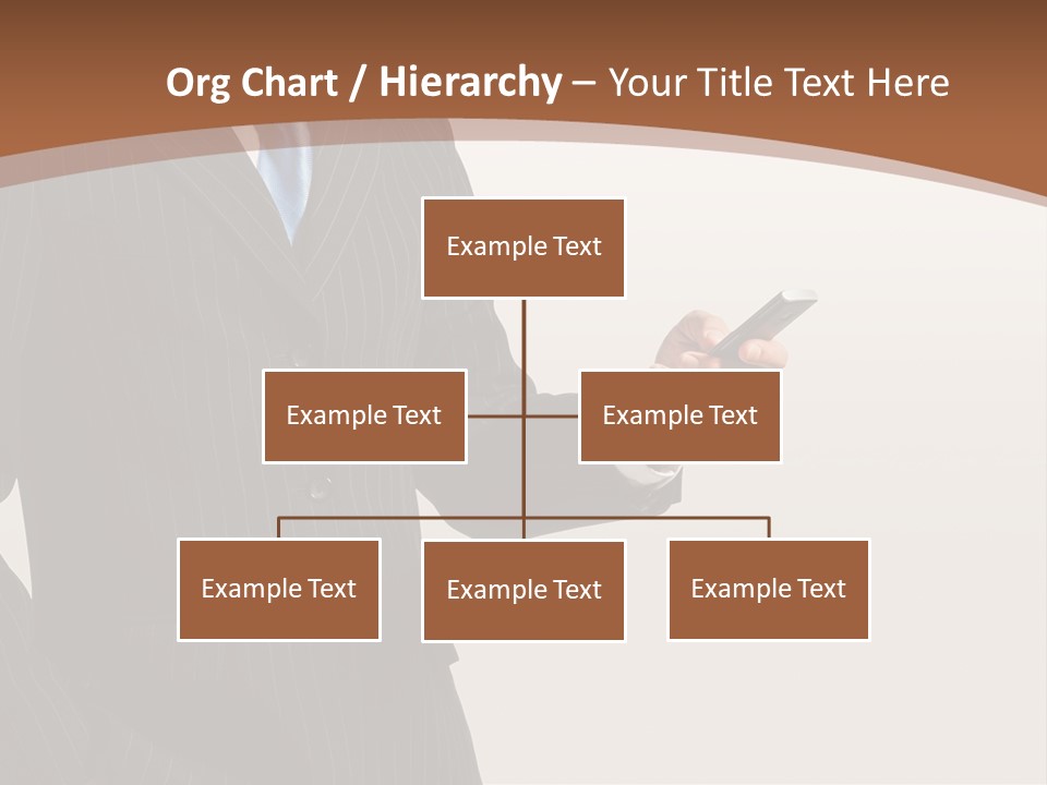 Beautiful Male Telephone PowerPoint Template