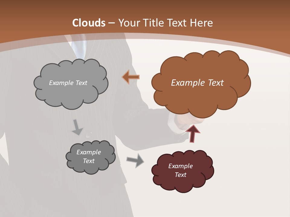Beautiful Male Telephone PowerPoint Template