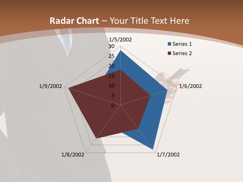 Beautiful Male Telephone PowerPoint Template