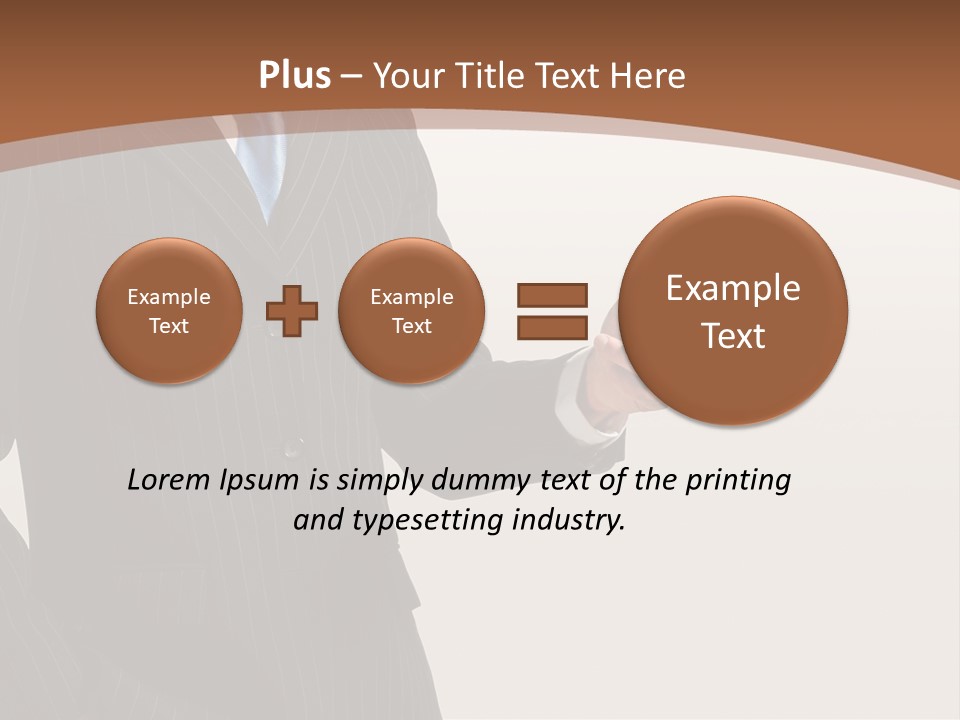 Beautiful Male Telephone PowerPoint Template