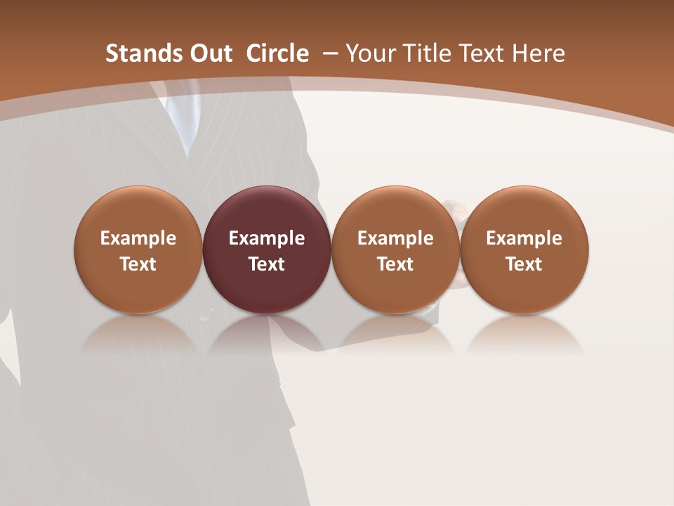 Beautiful Male Telephone PowerPoint Template